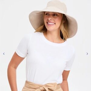 NWT Solbari Ultra Wide Cotton Linen Hat UPF50+
S/M / LIGHT NATURAL